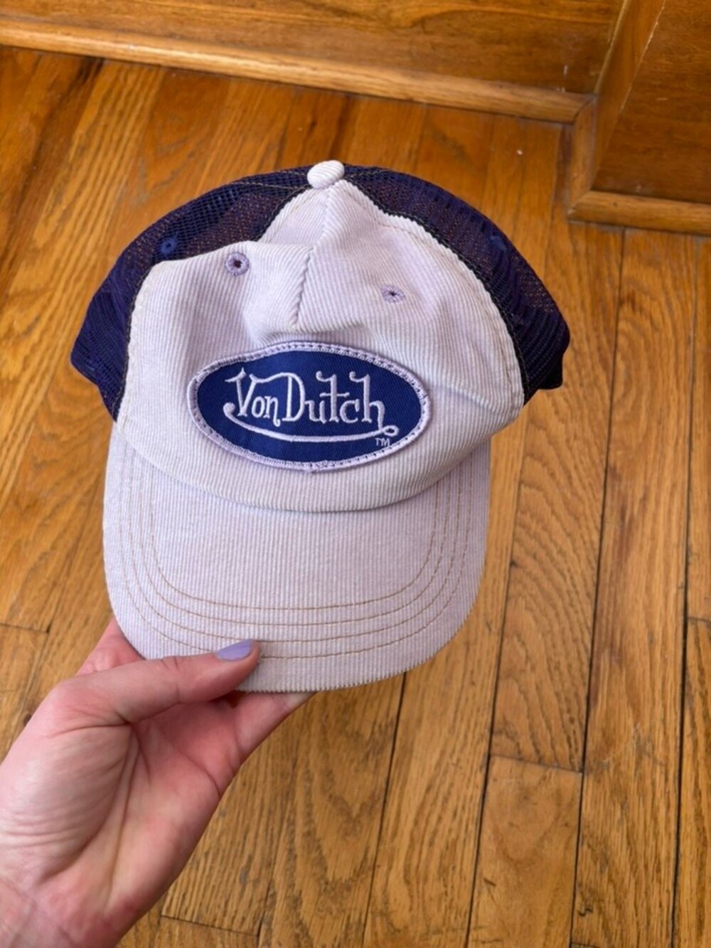 Vintage 2000s Von Dutch Trucker Hat - Purple